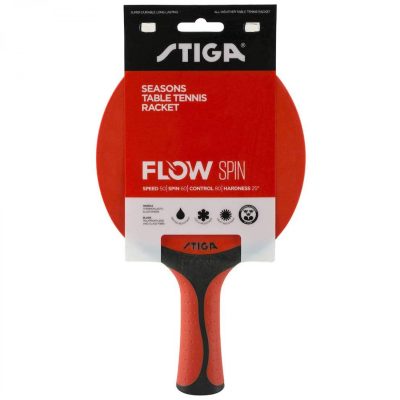 PALETA TENIS DE MESA STIGA SEASONS FLOW ROJO/NEGRO