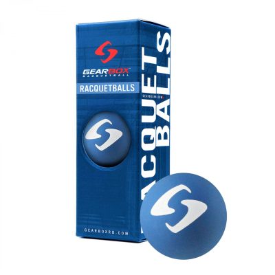 PELOTA DE RACQUETBALL GEARBOX ELECTRIC BLUE X3