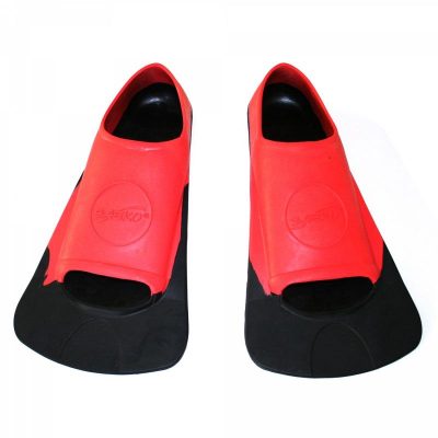 ALETAS DE NATACION SAEKO SWIMFINS ROJO/NEGRO