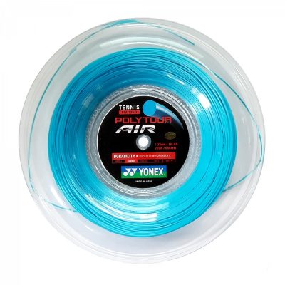 CUERDA DE TENIS YONEX POLY TOUR AIR 16L/1.25MM CELESTE 200 M