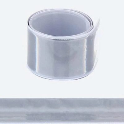 TIRA REFLECTANTE BICI RETRACTIL GRIS