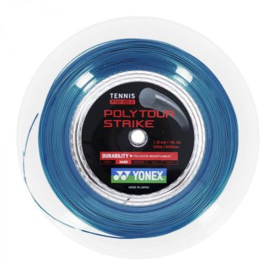 CUERDA DE TENIS YONEX POLY TOUR STRIKE 16L/1.30MM AZUL 200 M