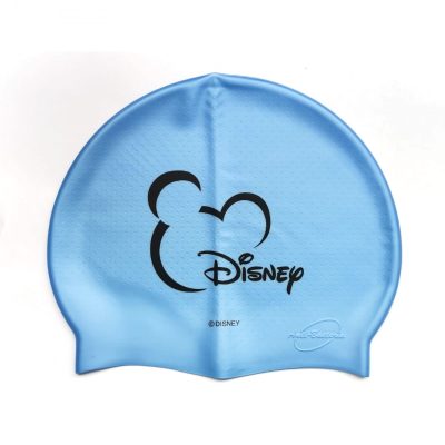GORRA NATACION SAEKO DISNEY CELESTE/NEGRO