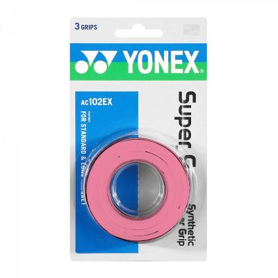 OVERGRIP YONEX SUPER GRAP ROSA X3