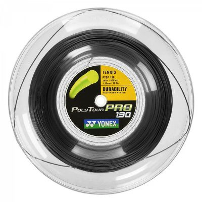 CUERDA DE TENIS YONEX POLY TOUR PRO 16L/1.30MM GRAFITO 200MT