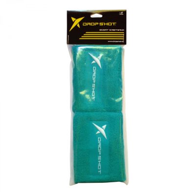 MUÑEQUERA PADEL DROP SHOT LARGA AZUL