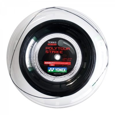 CUERDA DE TENIS YONEX POLY TOUR STRIKE 16L/1.25MM NEGRA 200