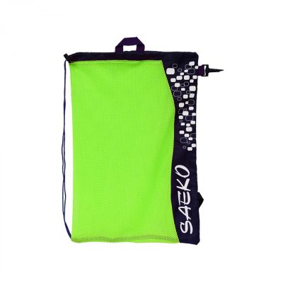 BOLSO MALLA NATACION MB02 VERDE SAEKO