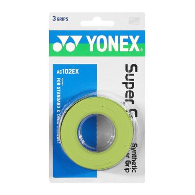 OVERGRIP YONEX SUPER GRAP VERDE LIMON X3
