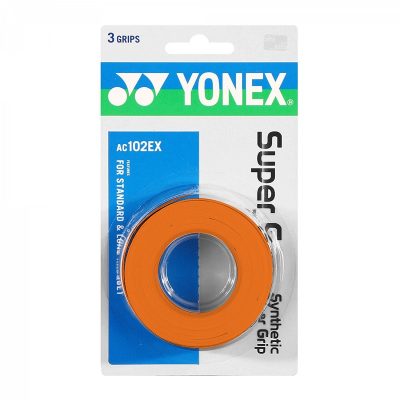 OVERGRIP YONEX SUPER GRAP NARANJO X3