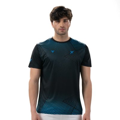POLERA PADEL DROP SHOT ABIAN CAMPA NEGRA 2024