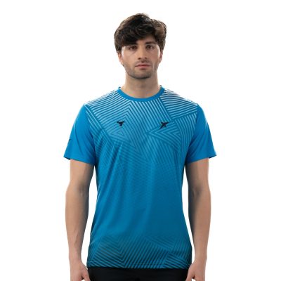 POLERA PADEL DROP SHOT ABIAN CAMPA AZUL 2024
