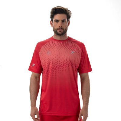 POLERA DROP SHOT BENARA LIMA ROJA 2024