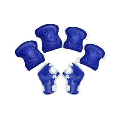 PACK PROTECCIONES BICI KIDS BLUE