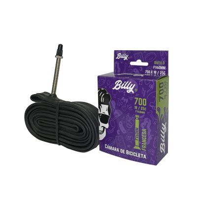 CAMARA DE REPUESTO BICI BILLY 700 BUTILO - 18/25C FV 60MM
