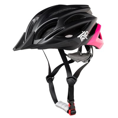 CASCO BICI TRIP MTB DELIRIUM NEGRO/ROSA