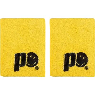 MUÑEQUERA CORTA PRINCE X SMILE AMARILLA PAR
