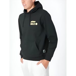 POLERON PRINCE X SMILEY ICON HOODIE NEGRO